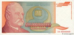 5000000000000 Dinara Spécimen YUGOSLAVIA  1993 P.137s FDC