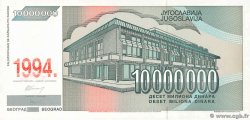 10000000 Dinara Spécimen YOUGOSLAVIE  1994 P.144s pr.NEUF