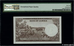 10 Shillings ZAMBIE  1964 P.01a NEUF