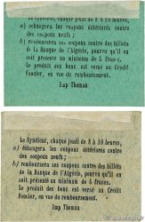 10 et 25 Centimes Lot ALGÉRIE Bône 1916 K.311 et K.312 SUP