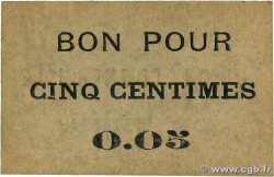 5 Centimes  ALGERIA Ténès 1916 K.383 UNC