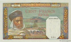 100 Francs ALGÉRIE  1945 P.085 pr.NEUF