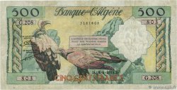 500 Francs  ALGÉRIE  1958 P.117 TB