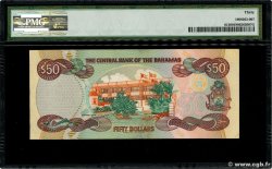 50 Dollars BAHAMAS  1996 P.61 SS