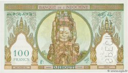 100 Francs Spécimen DSCHIBUTI   1931 P.08s fST+