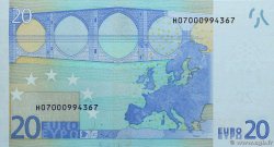 20 Euro EUROPA  2002 P.10h ST