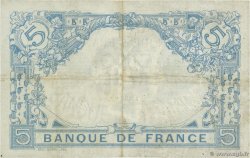 5 Francs BLEU FRANCIA  1912 F.02.10 q.BB