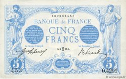 5 Francs BLEU FRANCE  1915 F.02.24 SUP
