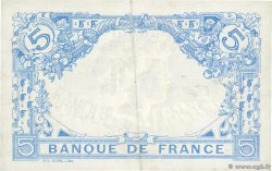 5 Francs BLEU FRANCIA  1915 F.02.24 EBC