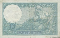 10 Francs MINERVE FRANCE  1937 F.06.18 pr.TTB
