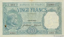20 Francs BAYARD FRANCIA  1918 F.11.03 MB