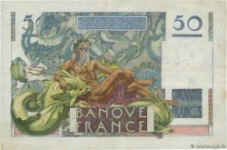 50 Francs LE VERRIER FRANCE  1951 F.20.18 VF-
