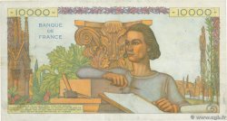 10000 Francs GÉNIE FRANÇAIS FRANKREICH  1954 F.50.70 fSS