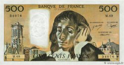 500 Francs PASCAL FRANCIA  1977 F.71.16 q.FDC