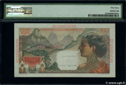 1 NF sur 100 Francs La Bourdonnais GUADELOUPE  1960 P.41 SPL+