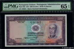 500 Escudos PORTUGUESE GUINEA  1971 P.046 FDC