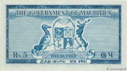 5 Rupees MAURITIUS  1954 P.27 fST+