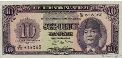 10 Rupiah INDONESIA  1950 P.037 SPL