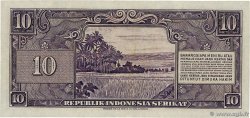 10 Rupiah INDONESIA  1950 P.037 EBC