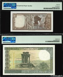 1 et 250 Livres Lot LIBAN  1971 P.061b et P.067d NEUF