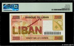 20000 Livres LIBANON  2001 P.081 fST+