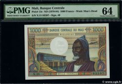 1000 Francs MALI  1970 P.13c fST+
