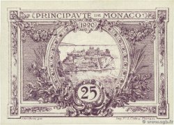 25 Centimes MONACO  1920 P.02c FDC