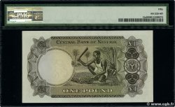 1 Pound NIGERIA  1968 P.12a XF+