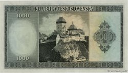 1000 Korun CZECHOSLOVAKIA  1945 P.065a UNC