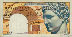 100 Francs TUNESIEN  1947 P.24 SS