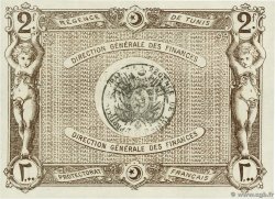 2 Francs TUNESIEN  1921 P.53 VZ+