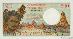 500 Francs  FRENCH AFARS AND ISSAS  1975 P.33