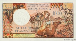 1000 Francs  FRENCH AFARS AND ISSAS  1975 P.34 q.FDC