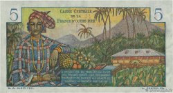5 Francs Bougainville  AFRIQUE ÉQUATORIALE FRANÇAISE  1946 P.20B FDC
