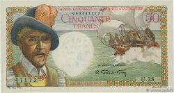 50 Francs Belain d Esnambuc FRENCH EQUATORIAL AFRICA  1946 P.23