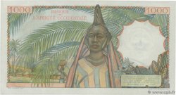 1000 Francs  FRENCH WEST AFRICA  1952 P.42 AU