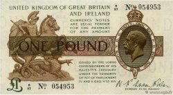 1 Pound INGLATERRA  1919 P.357 EBC+