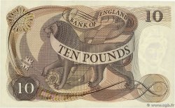 10 Pounds ENGLAND  1964 P.376a UNC-