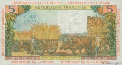 5 Francs FRENCH ANTILLES  1964 P.07b AU