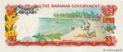 3 Dollars BAHAMAS  1965 P.19a UNC
