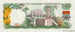 5 Dollars BAHAMAS  1965 P.20a ST