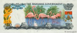 10 Dollars BAHAMAS  1965 P.22a q.FDC
