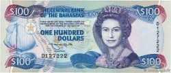 100 Dollars BAHAMAS  1992 P.56a UNC