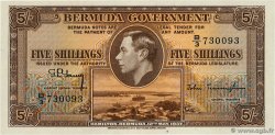 5 Shillings BERMUDES  1937 P.08b NEUF