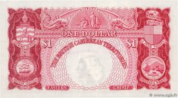 1 Dollar EAST CARIBBEAN STATES  1955 P.07b ST