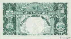 5 Dollars EAST CARIBBEAN STATES  1963 P.09c AU-