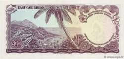 20 Dollars CARIBBEAN   1965 P.15n AU