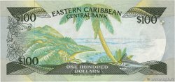 100 Dollars EAST CARIBBEAN STATES  1986 P.20a FDC