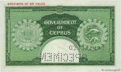 500 Mils Spécimen CYPRUS  1955 P.34s UNC