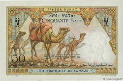 50 Francs DJIBOUTI  1952 P.25 pr.NEUF